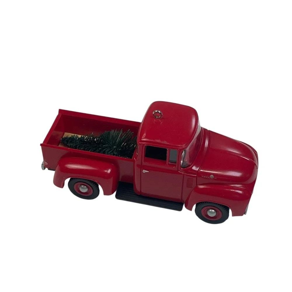 Vintage 1995 Hallmark Keepsake Ornament 1956 Red Ford Truck All American‎ 1st